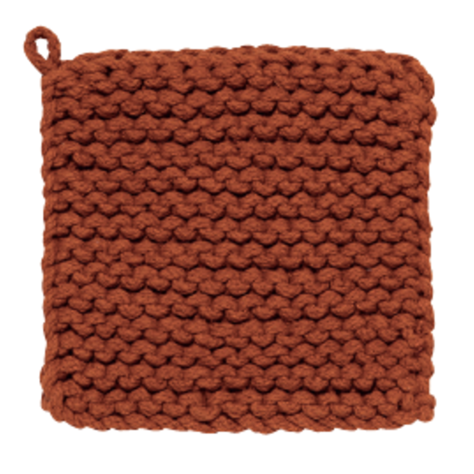 Danica Heirloom Potholder, Knit - Cinnamon Stick