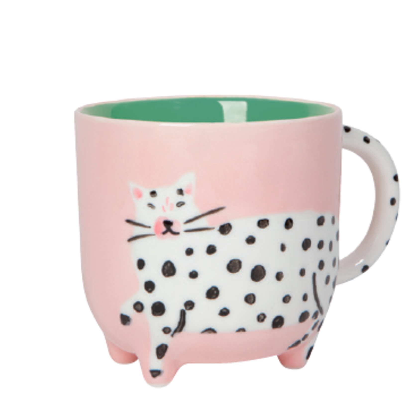 Danica Jubilee Mug Critter 15oz Dotty Cat
