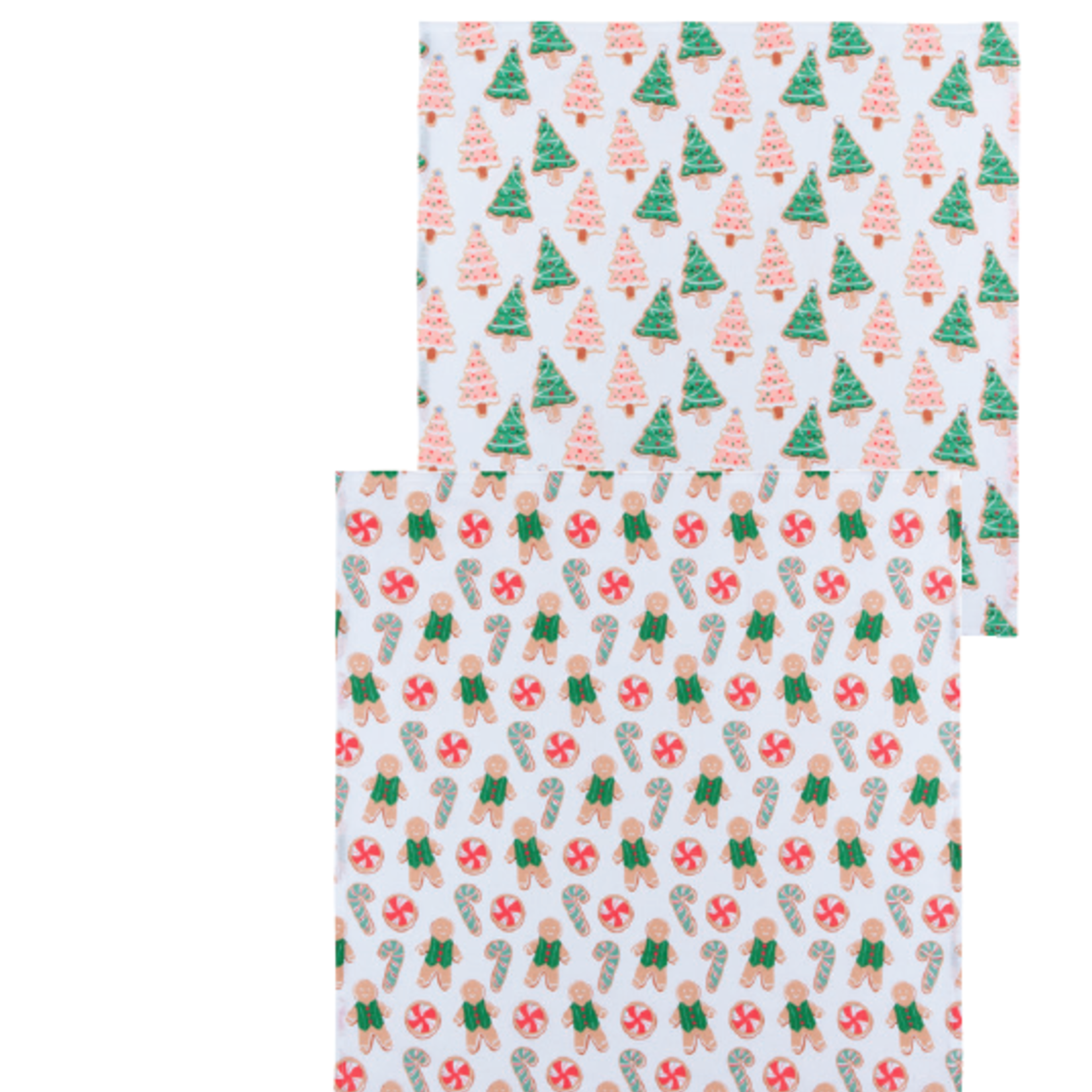 Danica Jubilee Dishtowel, Floursack Set/2 - Cookie Exchange