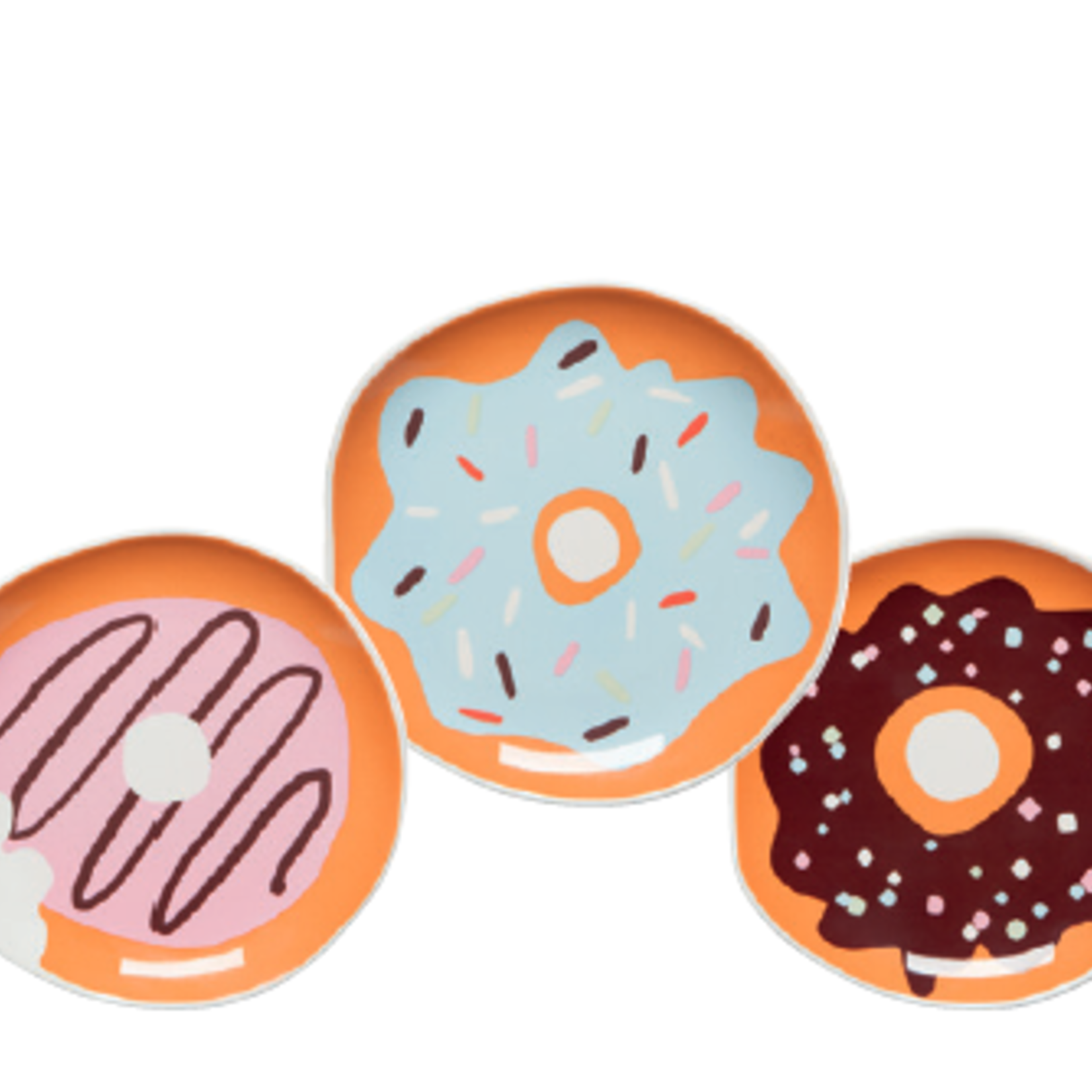 Danica Brands Dish Set/3, 5" - Donuts | Danica Brands