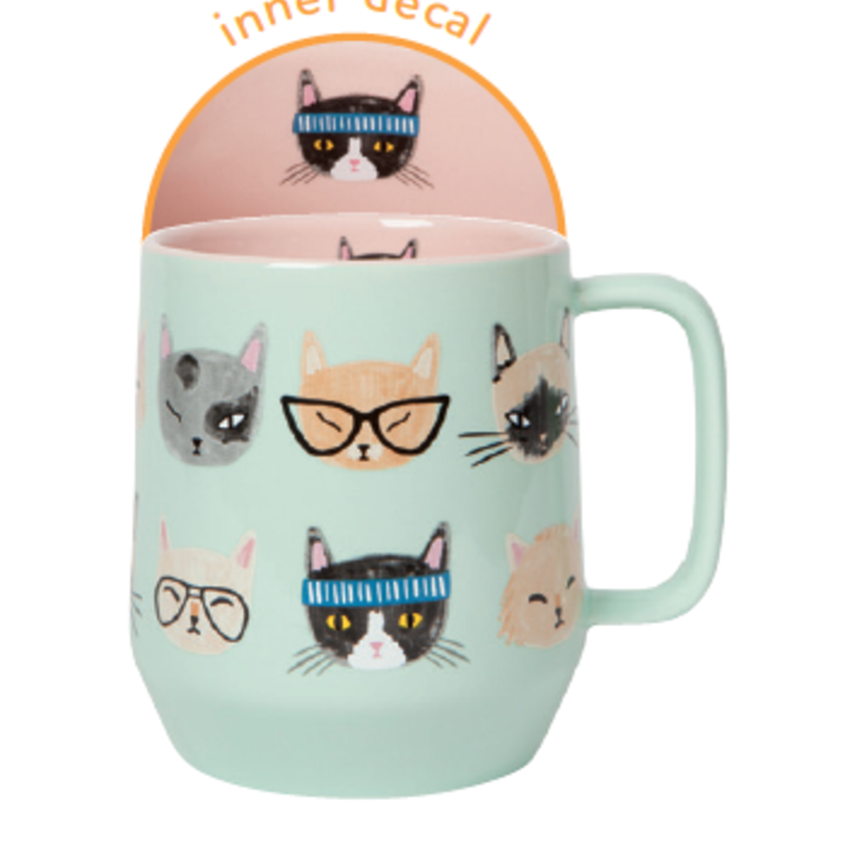 Danica Brands Mug Mega 22oz - Feline Fine | Danica Brands