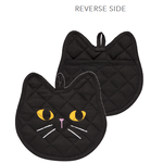Danica Brands Potholder - Black Cat