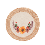 Now Designs Placemat, Braided - Sunflower Splendor