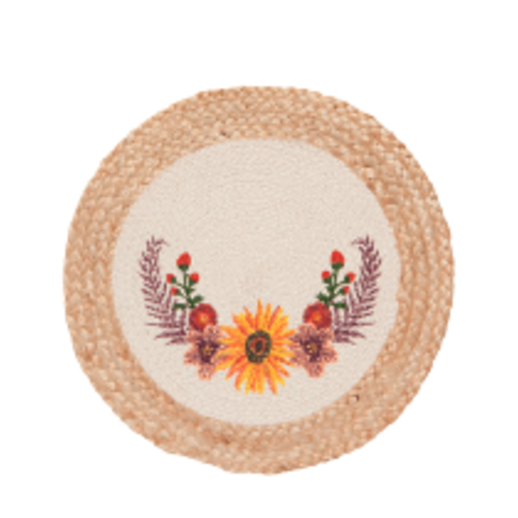 Now Designs Placemat, Braided - Sunflower Splendor