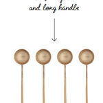 Danica Brands Spoon Set/4 - Gold | Danica Brands