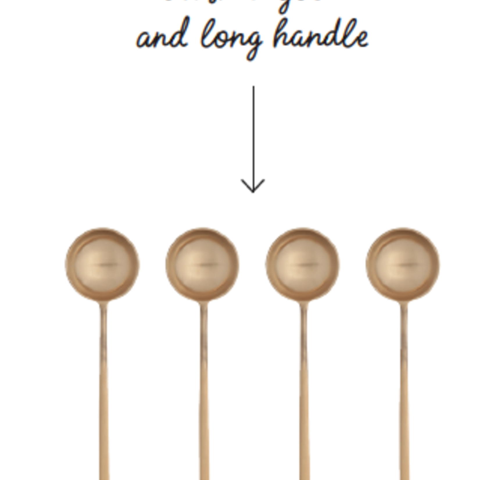 Danica Brands Spoon Set/4 - Gold | Danica Brands