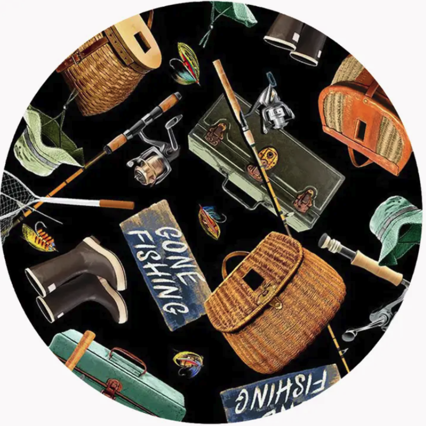 Andrea's Silicone Trivets Jar Opener, Gone Fishing | Andrea's Silicone Trivets