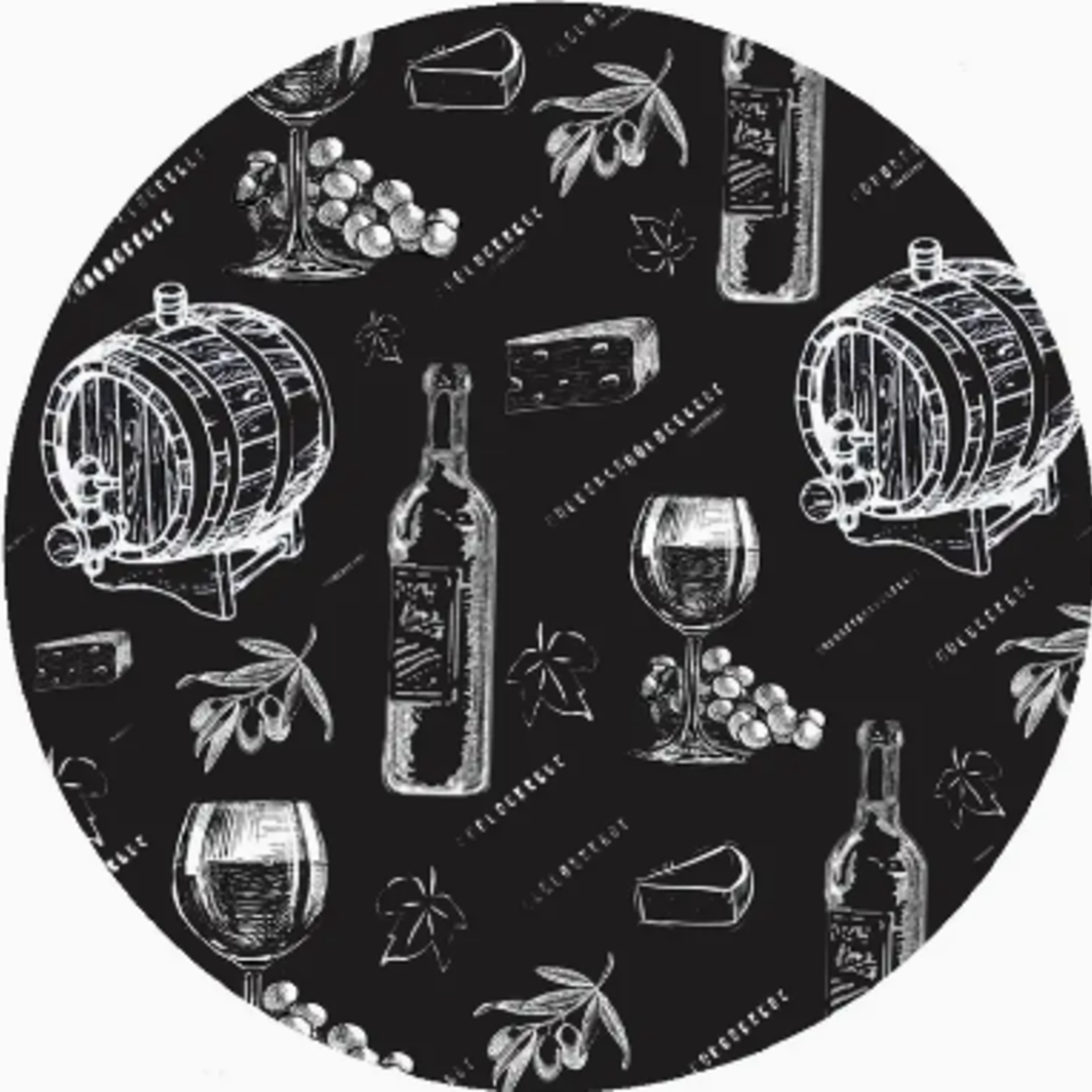 Andrea's Silicone Trivets Jar Opener, Chalk Wine