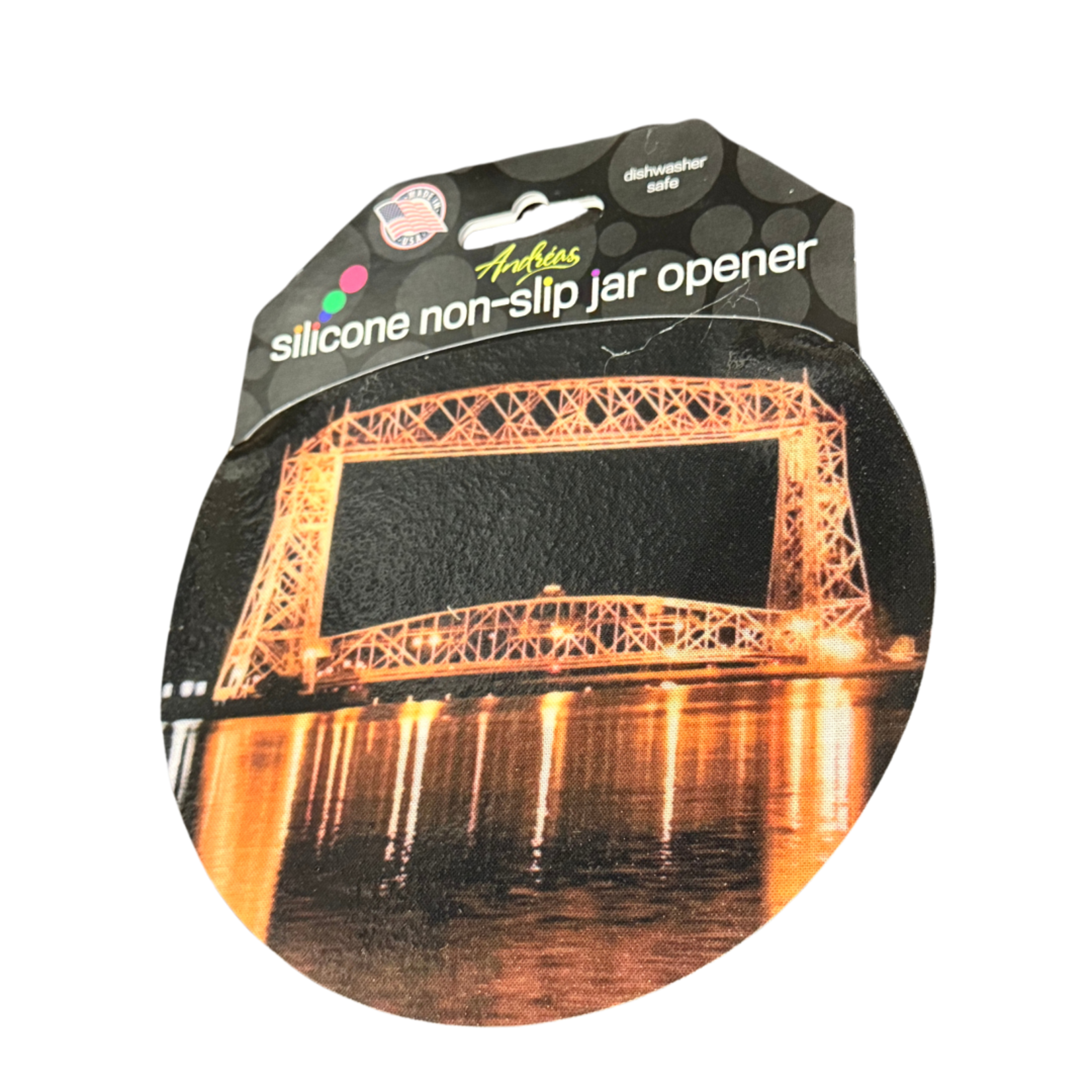 Andrea's Silicone Trivets Jar Opener, Night Bridge | Andrea's Silicone Trivets