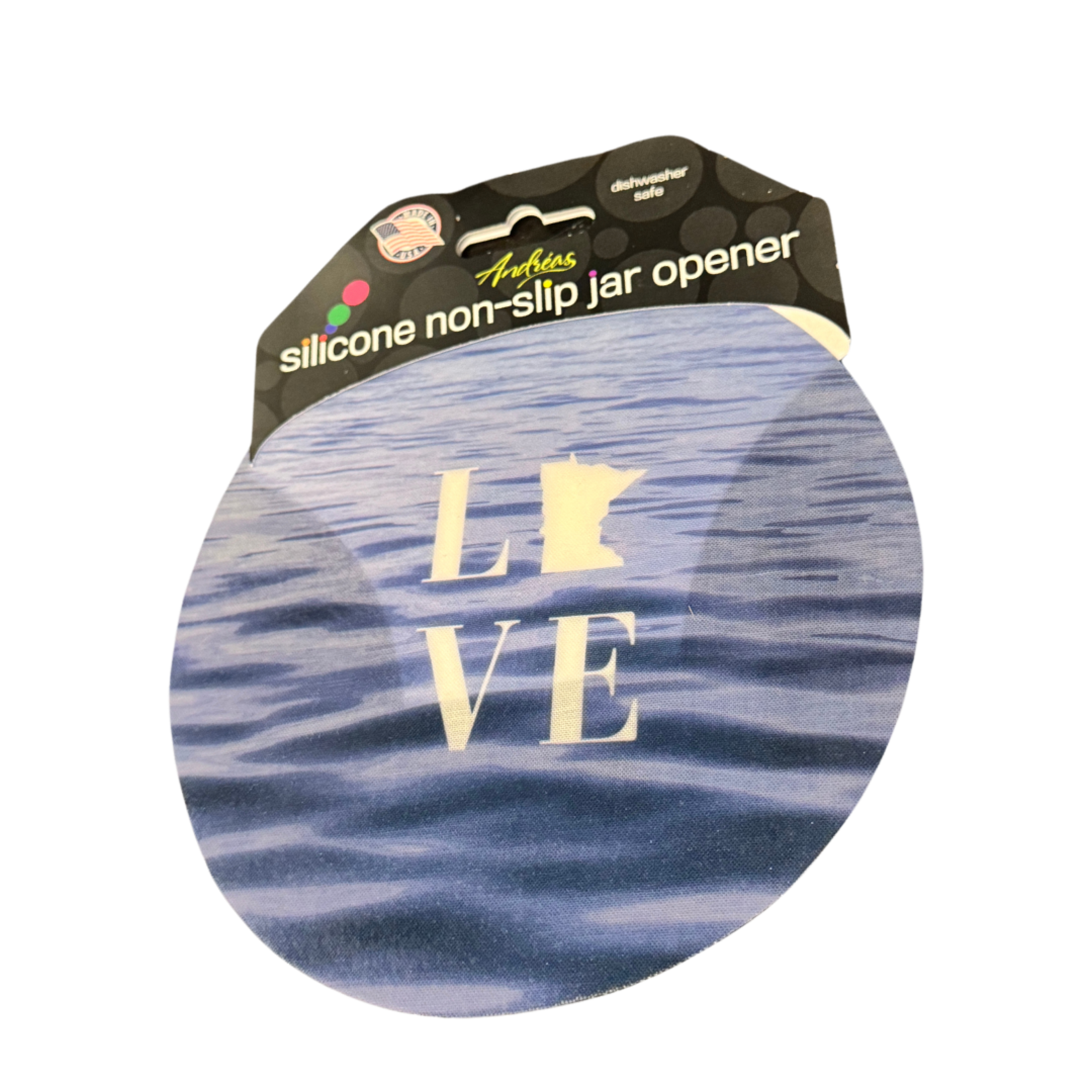 Andrea's Silicone Trivets Jar Opener, Love Water | Andrea's Silicone Trivets