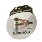 Andrea's Silicone Trivets Jar Opener, Minnesota Loon & Baby