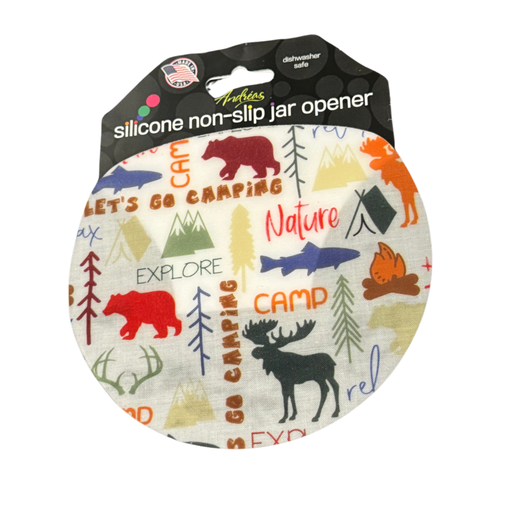 Andrea's Silicone Trivets Jar Opener, Wilderness | Andrea's Silicone Trivets