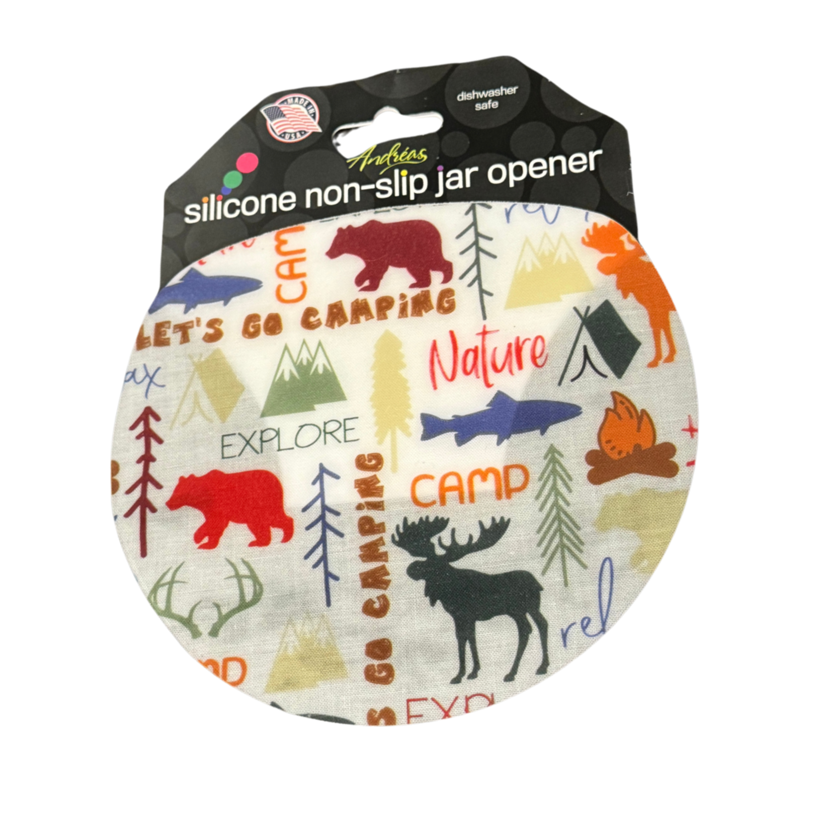 Andrea's Silicone Trivets Jar Opener, Wilderness