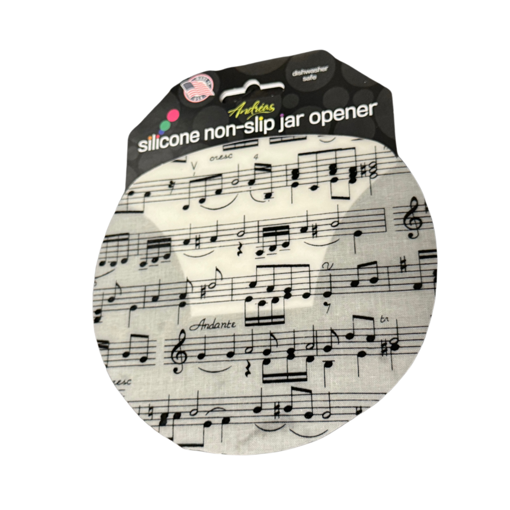 Andrea's Silicone Trivets Jar Opener, Sheet of Music