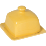 Danica Brands Square Butter Dish - Lemon Yellow