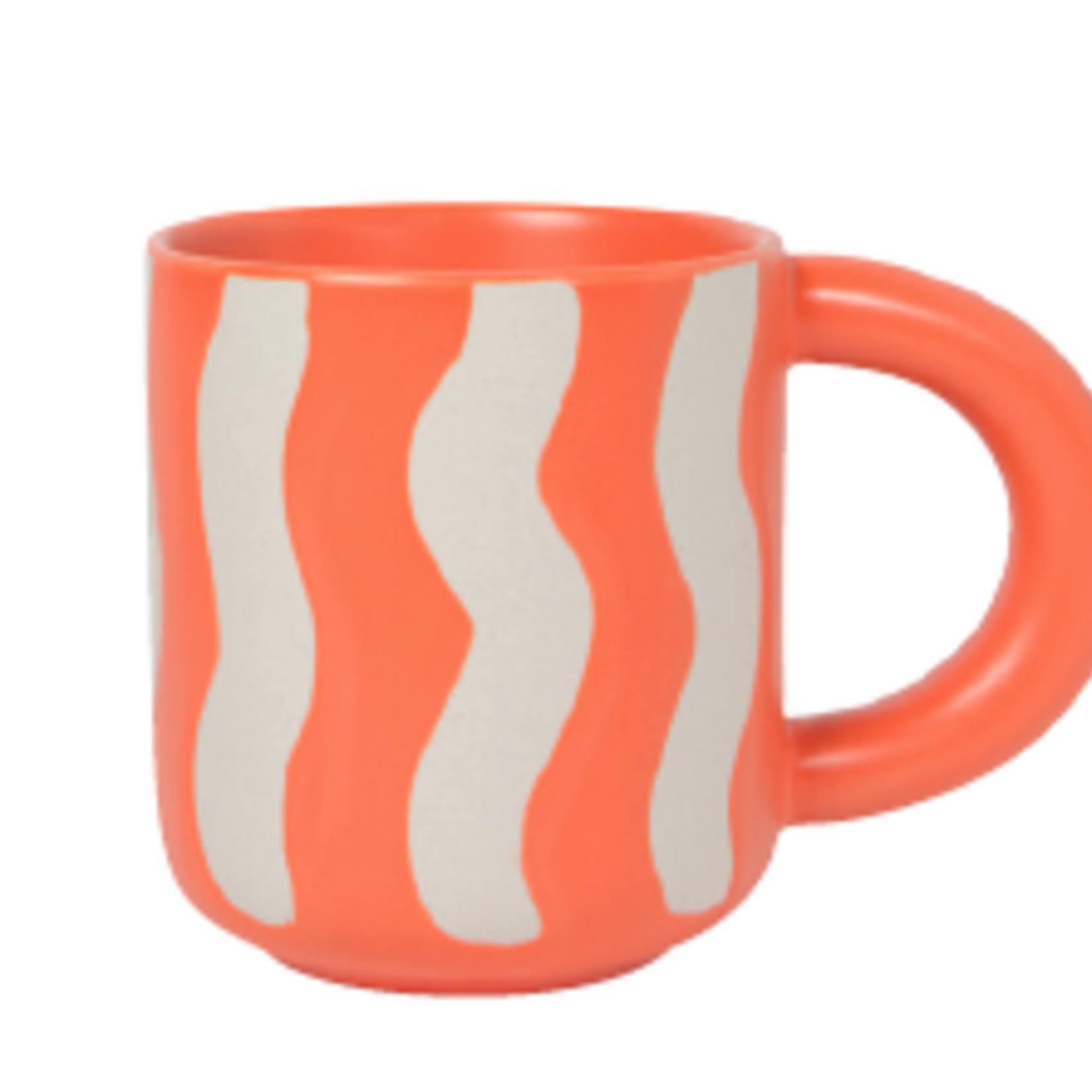 Danica Brands Mug, Groovy - Tangerine | Danica Brands