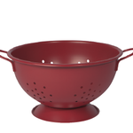 Now Designs Colander, Large - Matte Carmine