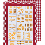 Danica Brands Dishtowel Set/2 - Buona Pasta | Danica Brands