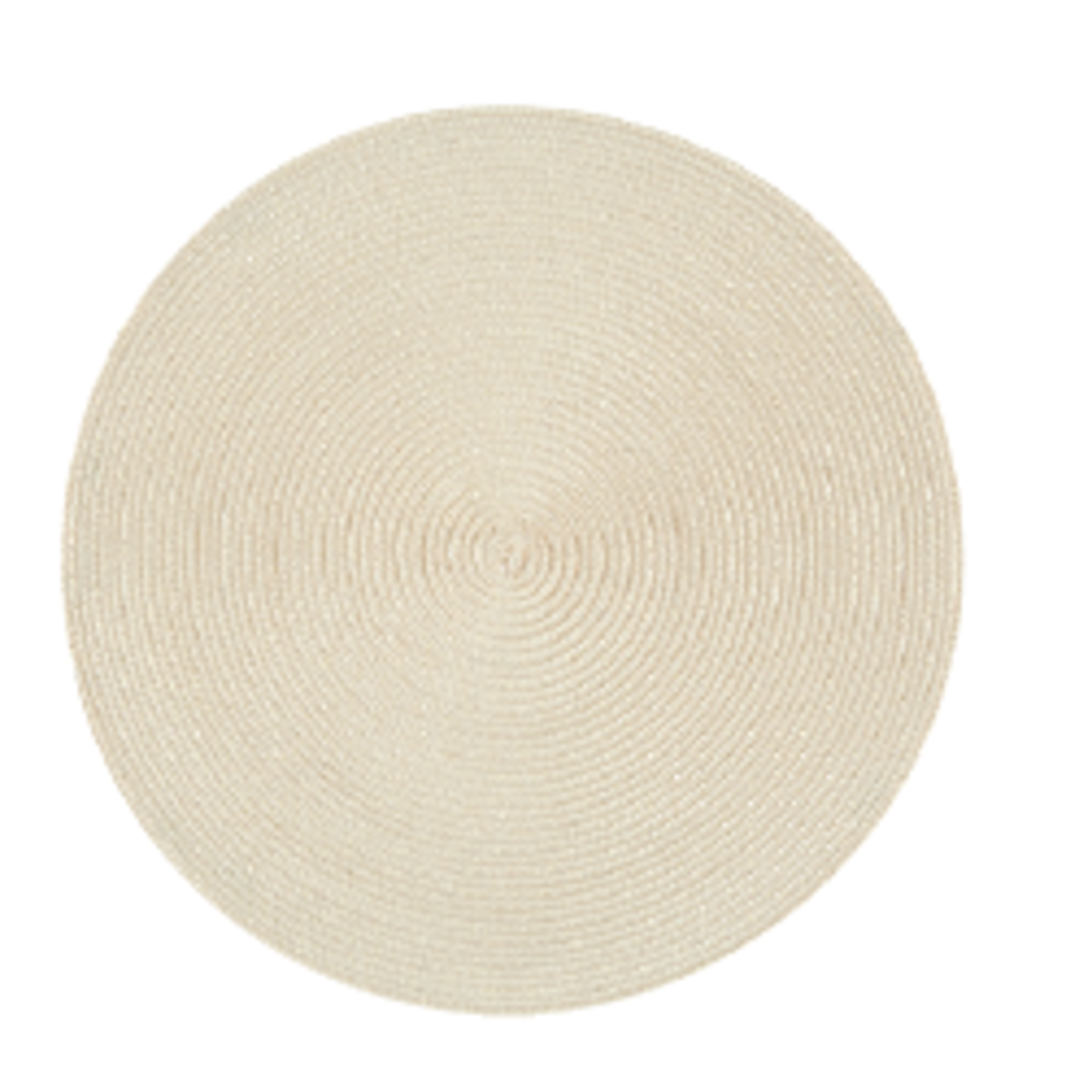 Danica Brands Round Placemat - Disko, Ivory | Danica Brands