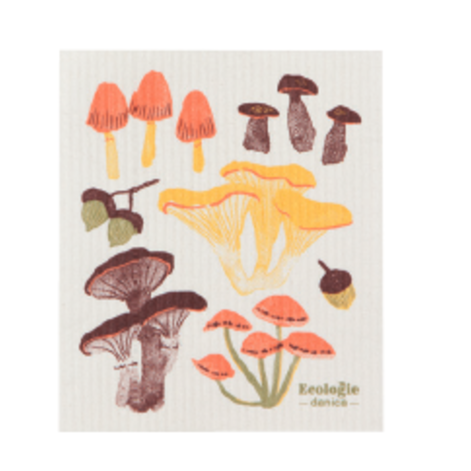 Now Designs Swedish Dishcloth - Field Mushrooms