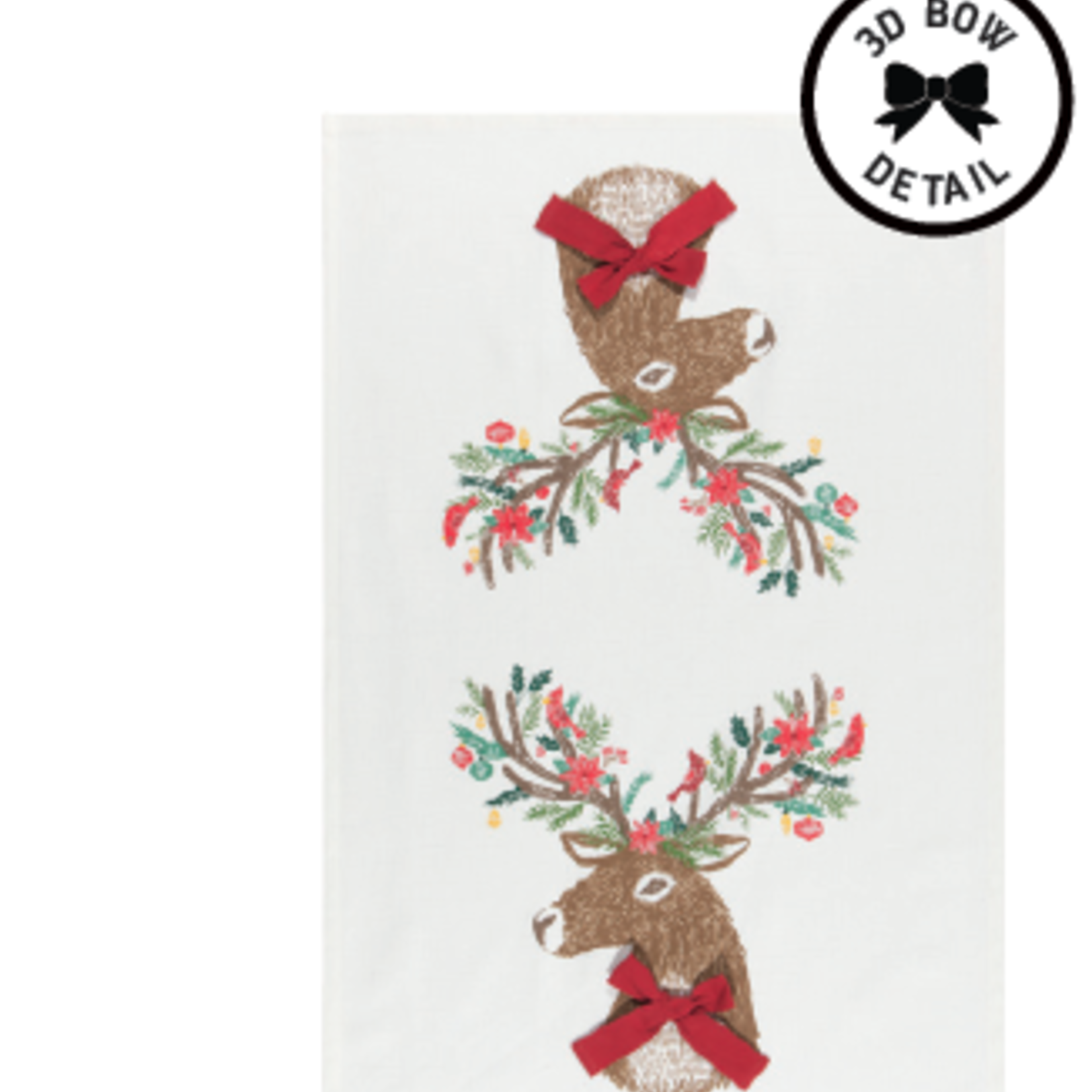 Now Designs Dishtowel - Dasher Deer