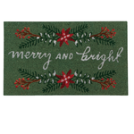 Now Designs Doormat - Poinsettia