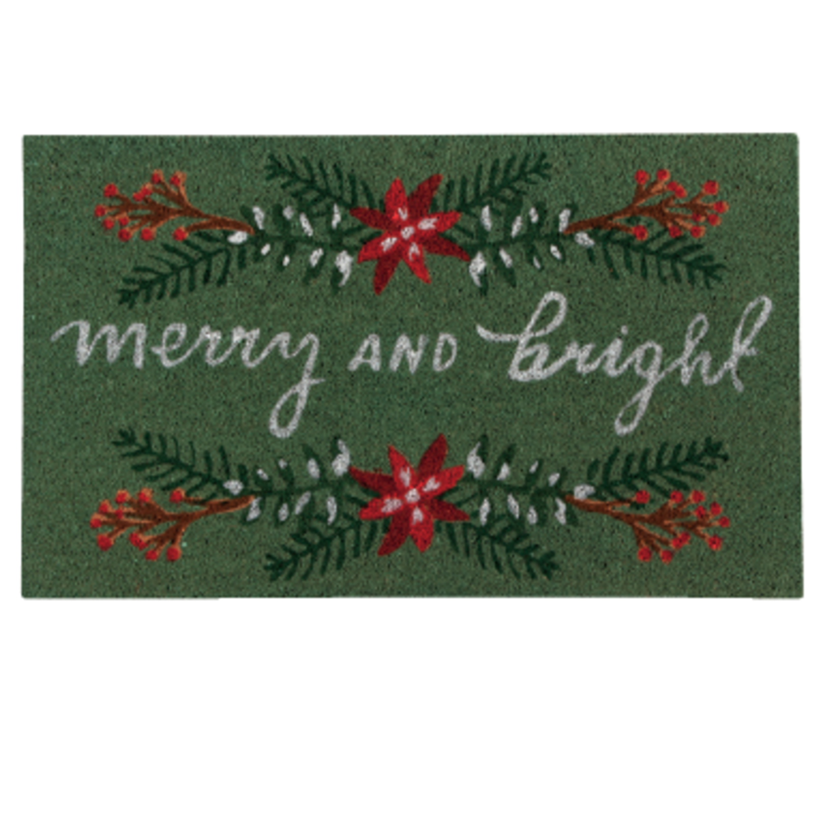 Now Designs Doormat - Poinsettia