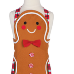 Now Designs Kids Apron & Hat Set/2 - Gingerbread Daydream