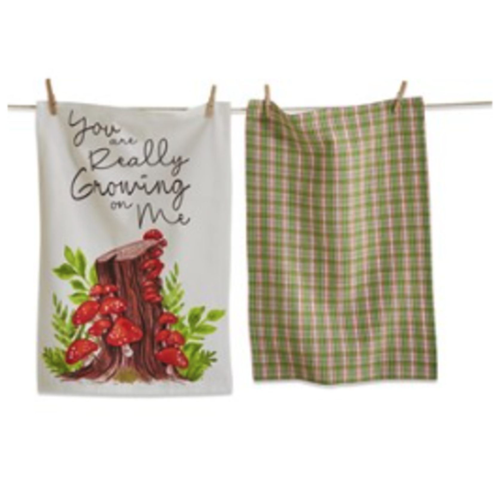 Tag Dishtowel S/2 - Growing on Me | Tag