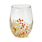 Tag Orange Multi PEBBLE STEMLESS WINE ORG MULTI