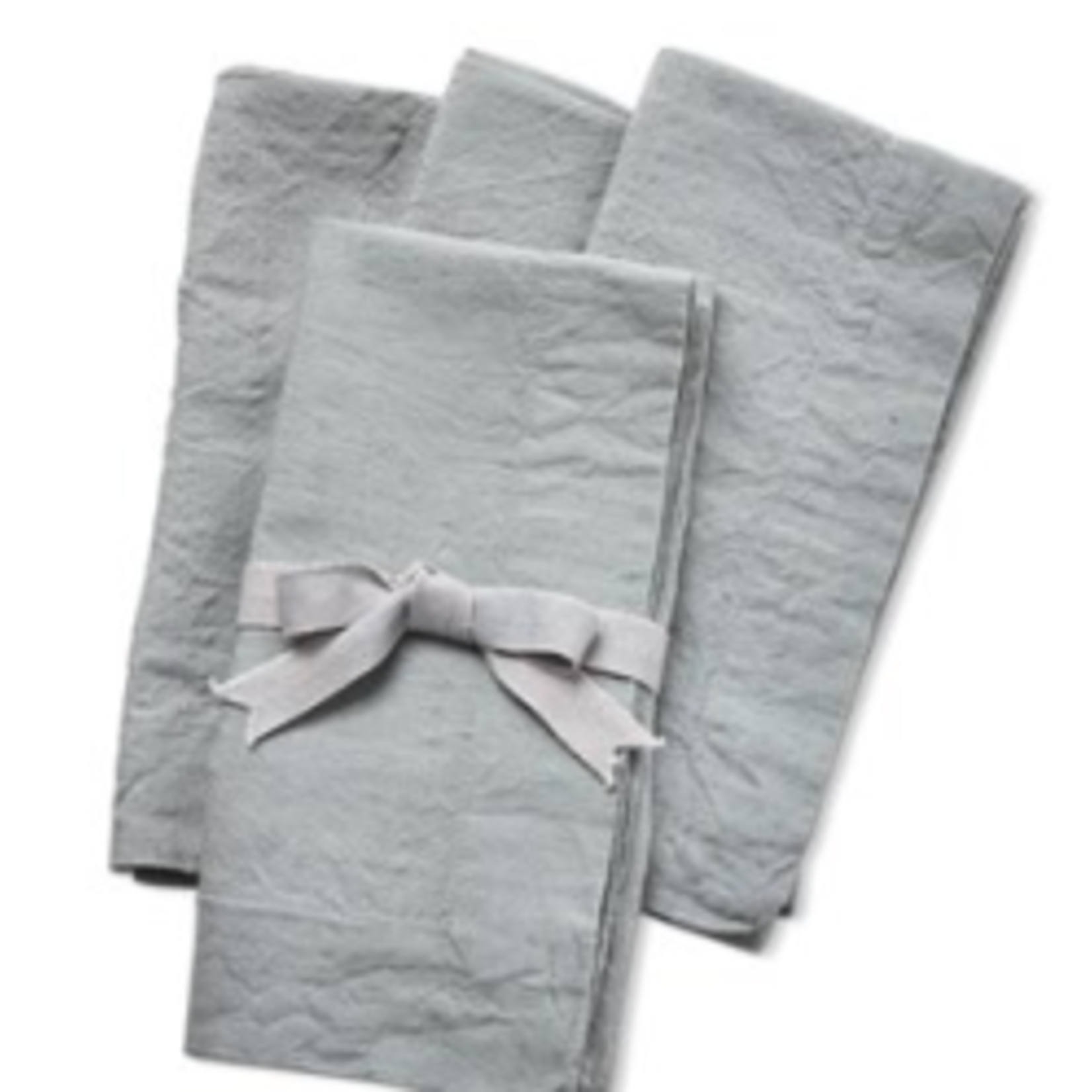 Tag Slub Napkin S/4 - Light Gray | Tag