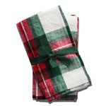 Tag Napkin S/4 - Festive Plaid | Tag