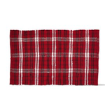 Tag Rug - Wren Plaid Chindi Red | Tag