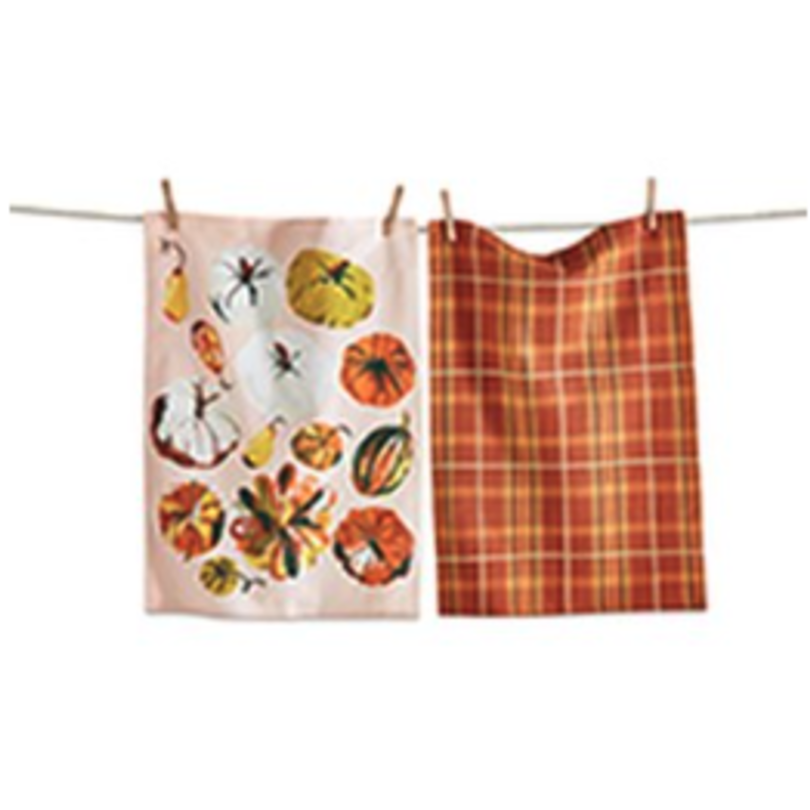 Tag Dishtowel S/2 - Pumpkin | Tag