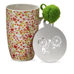 Tag Mug & Stencil Set - Fleurette | Tag