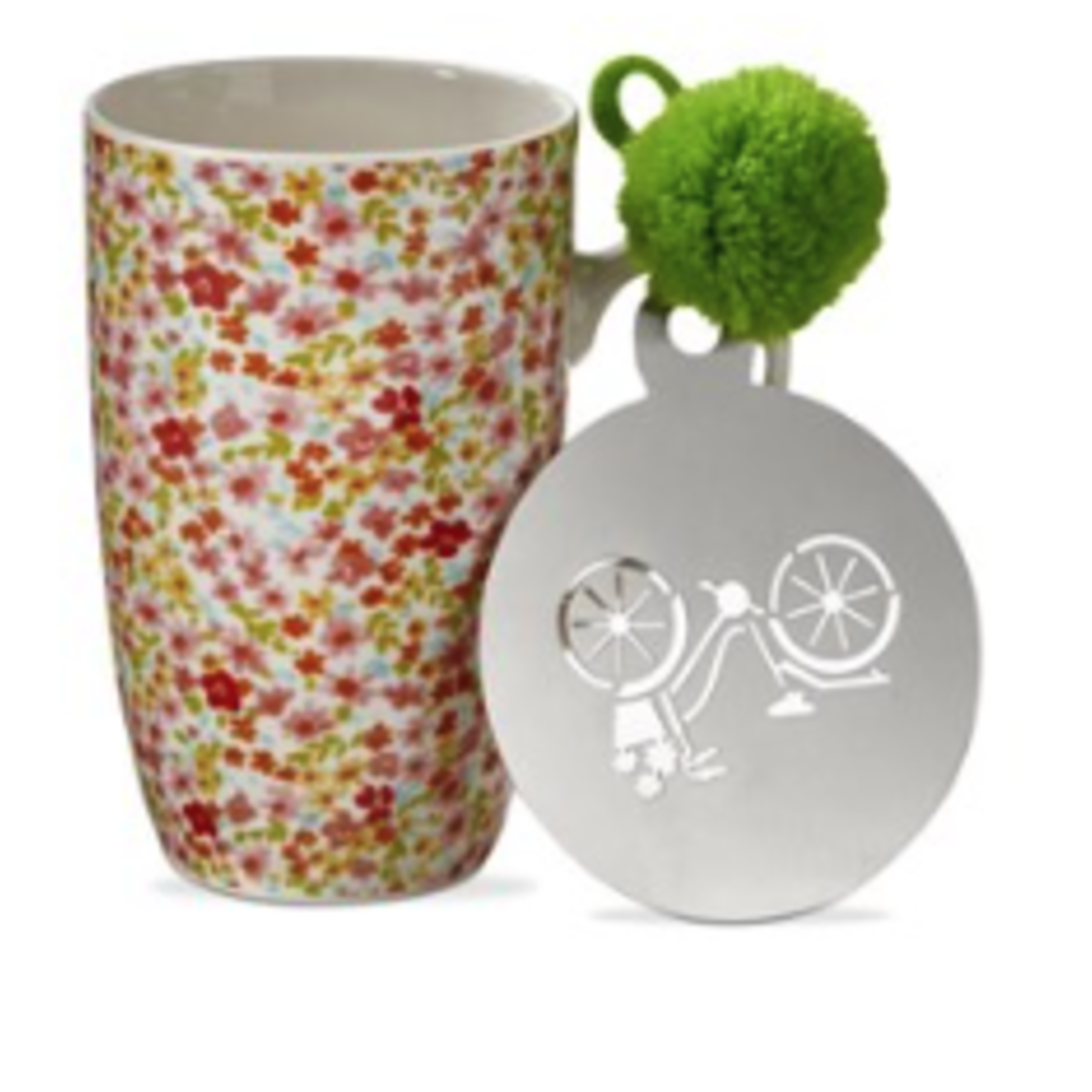 Tag Mug & Stencil Set - Fleurette | Tag