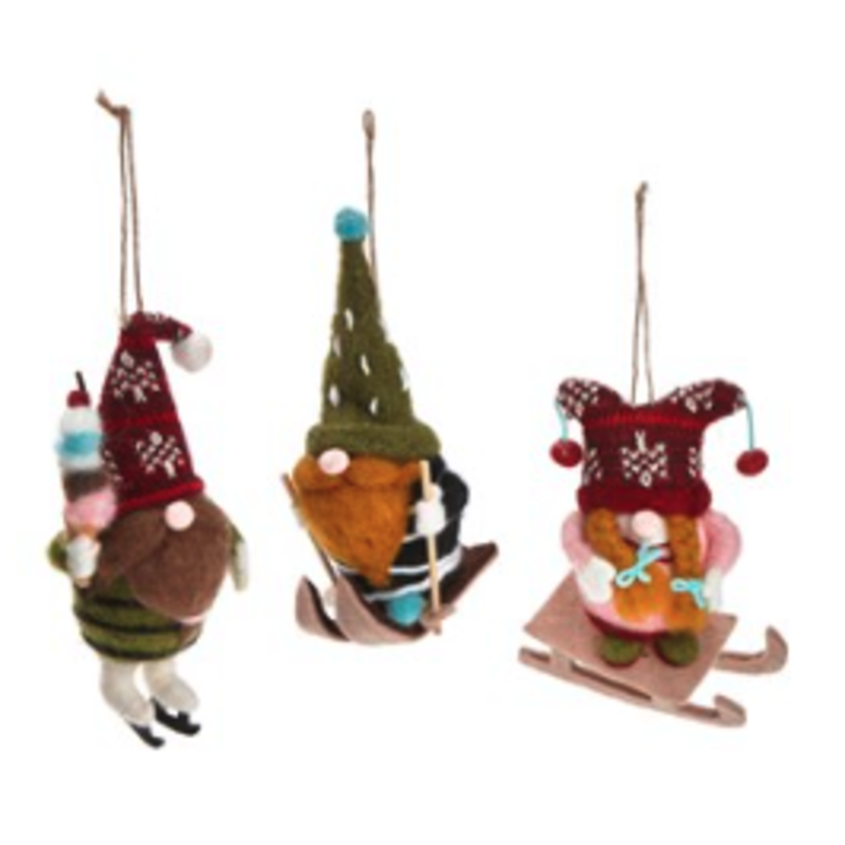 Tag Ornament - Sporty Gnomies | Tag