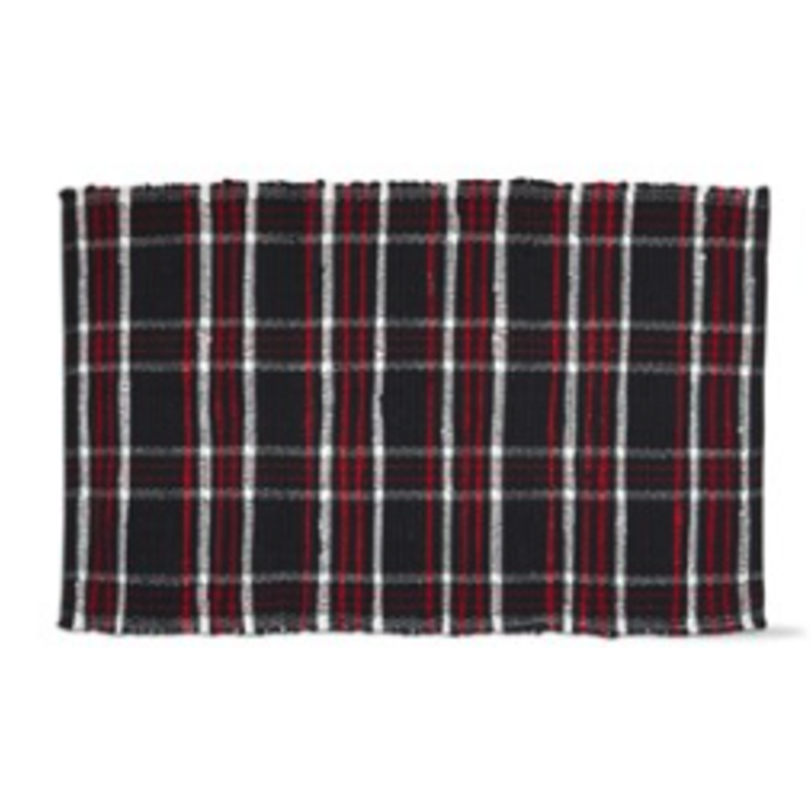 Tag Rug - Lodge Plaid Chindi Black | Tag