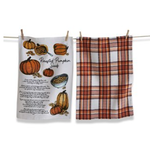 Tag Dishtowel S/2 - Pumpkin Seed | Tag