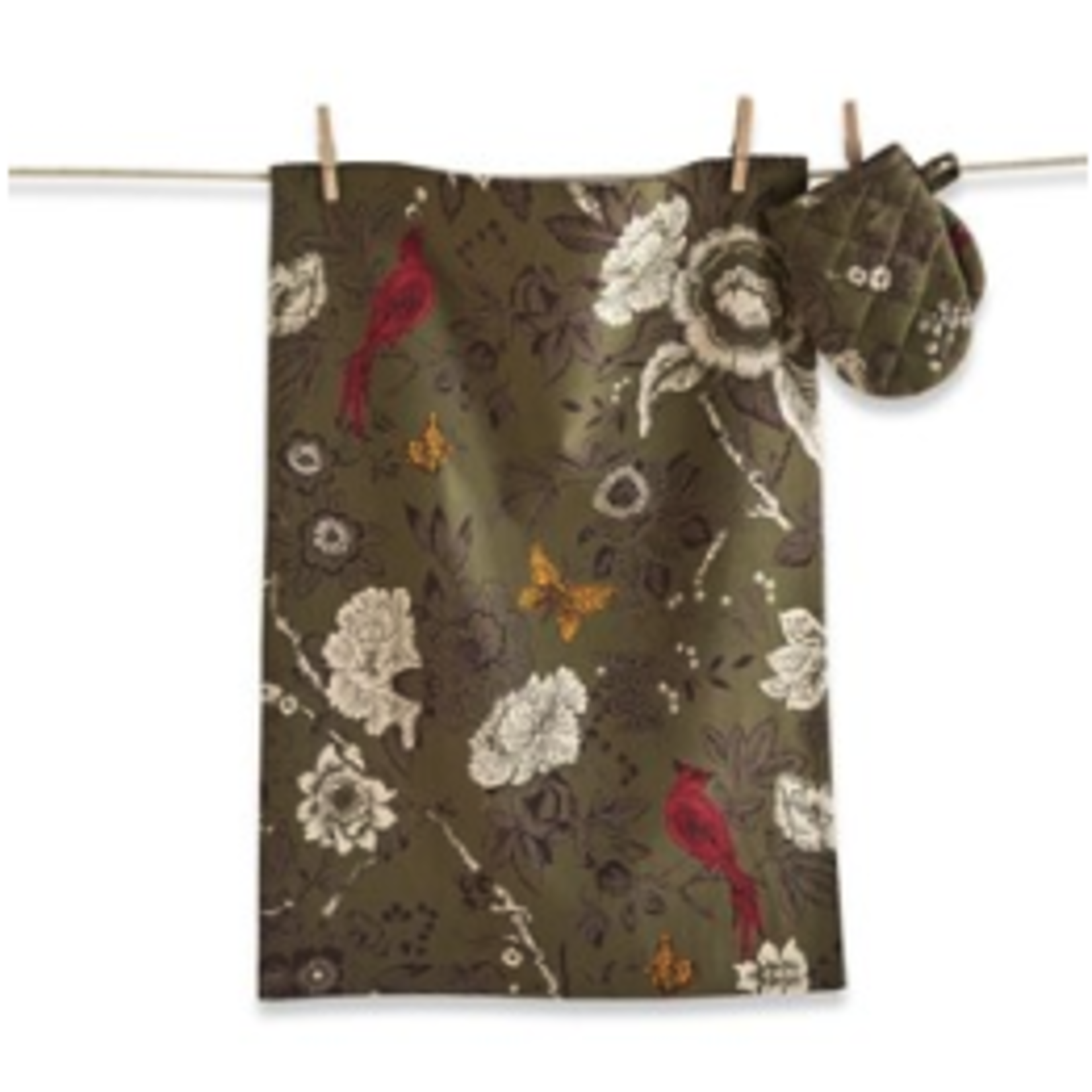 Tag Dishtowel & Mitt Set - Autumn Toile | Tag