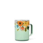 Corkcicle Mug - 16oz Rifle Paper - Gloss Mint Lively Floral