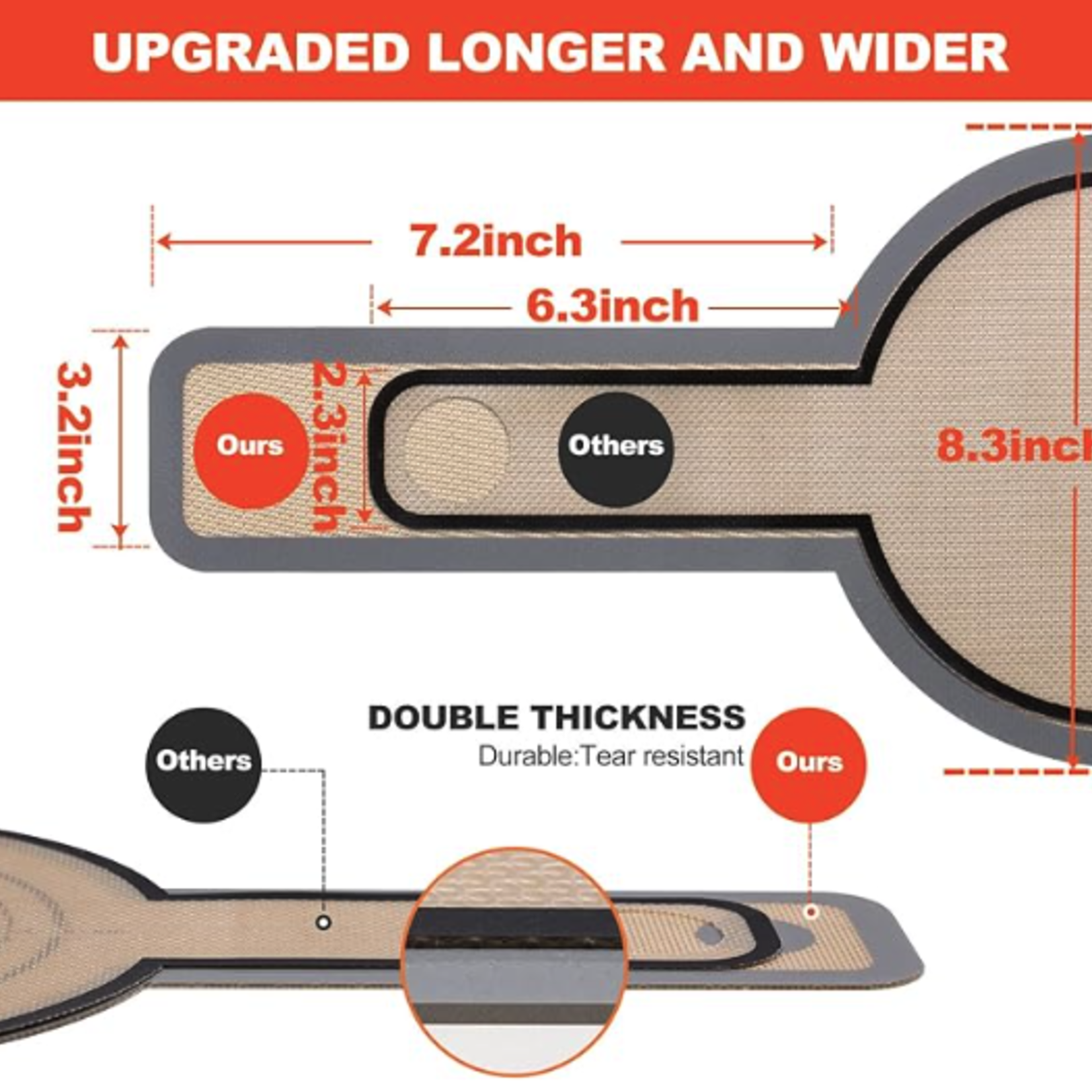 Silicone Bread Sling, Grey