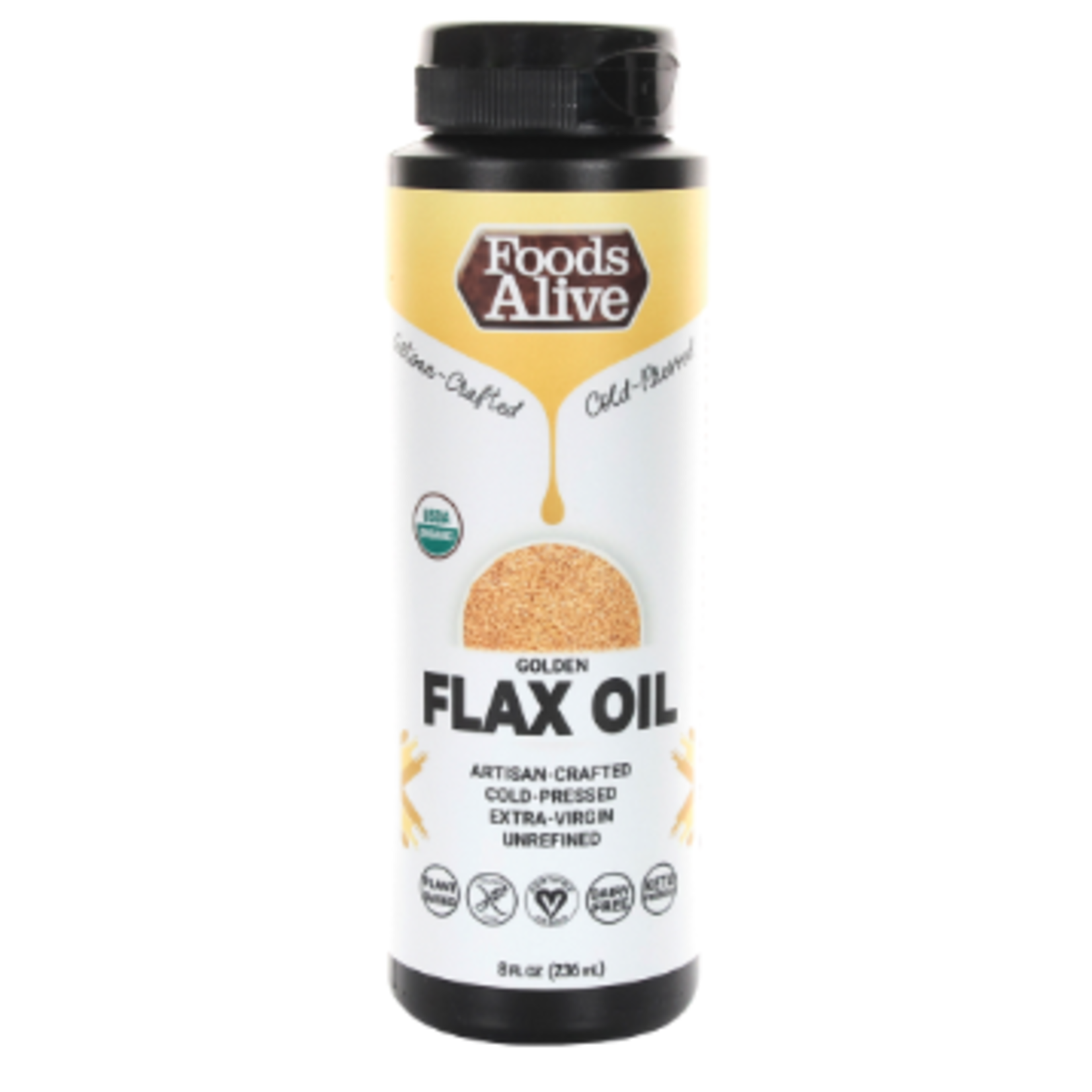 Foods Alive Foods Alive Gold Flax Seed Oil