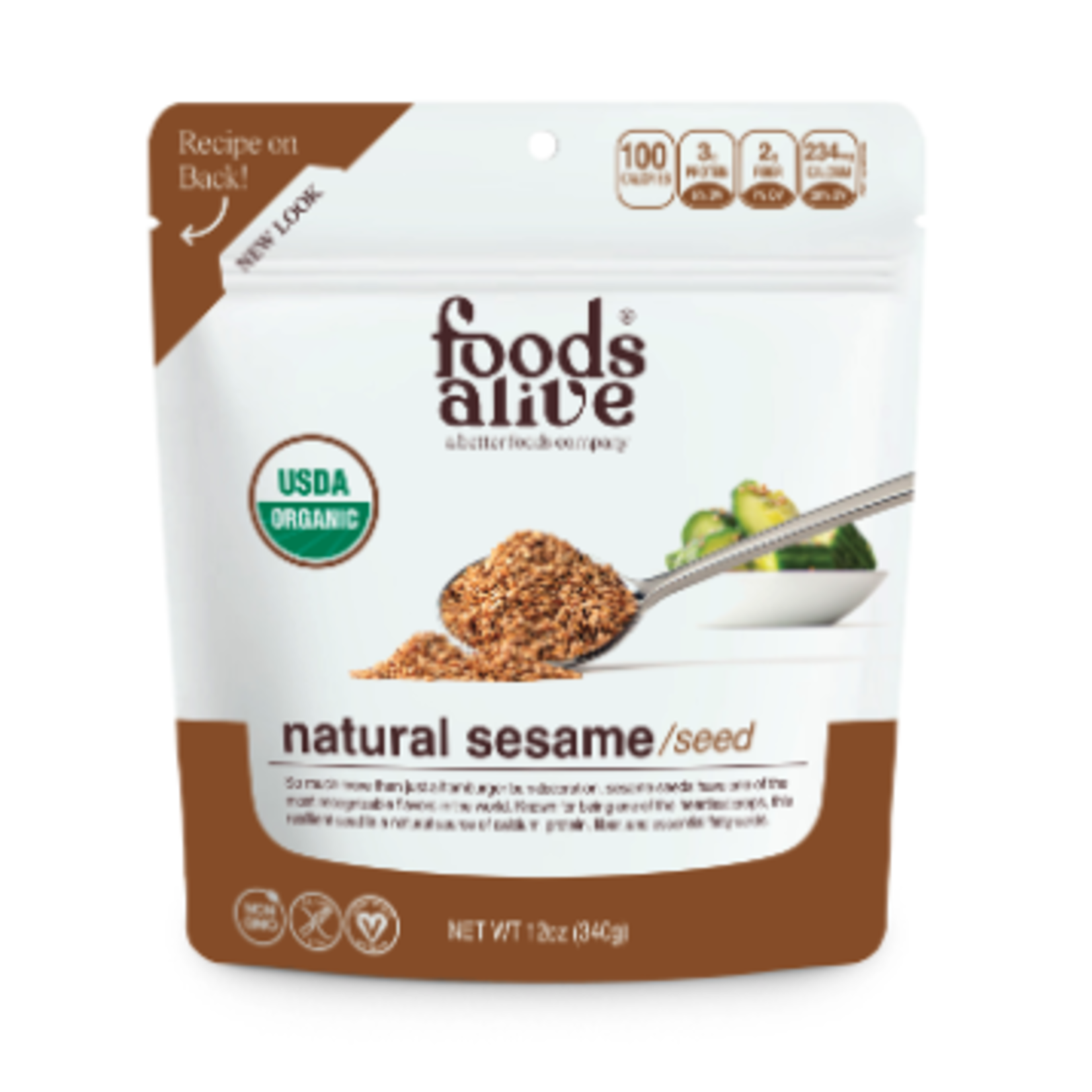 Foods Alive Foods Alive Natural Sesame Seeds