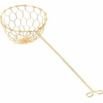 Trudeau Brass Fondue Strainer | Trudeau