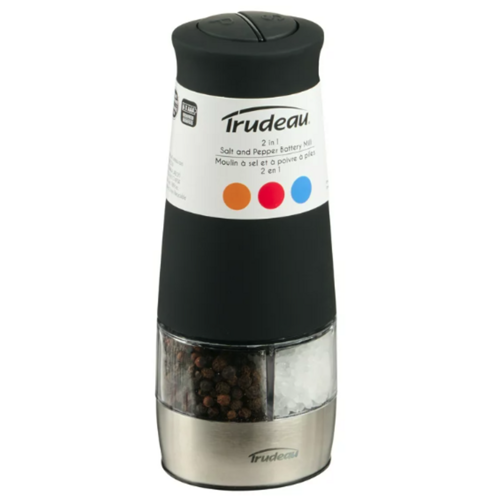 Trudeau DUO BATTERY MILL BLACK | Trudeau