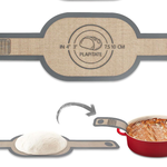 Silicone Oval Bread Sling, Grey