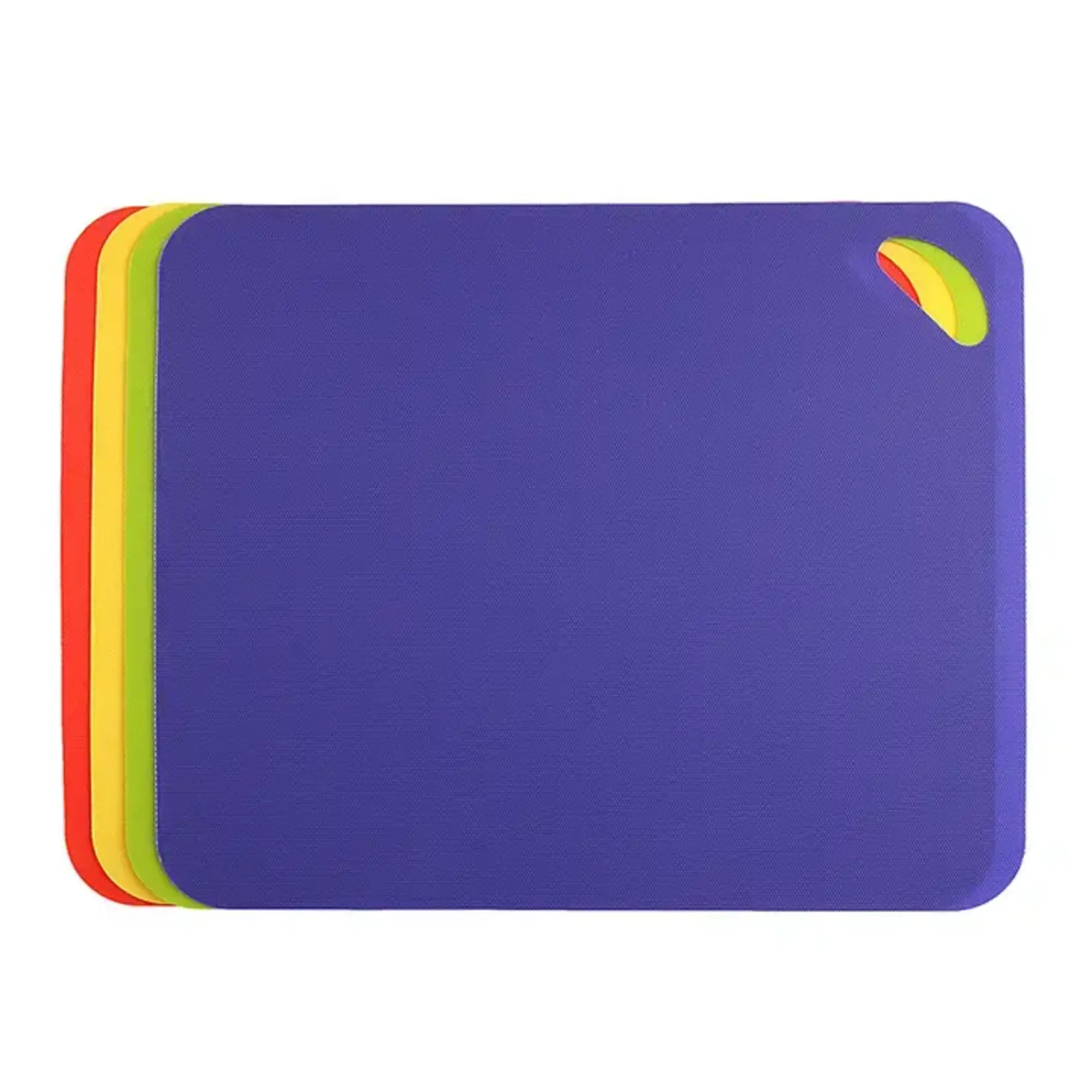 Dexas Med & Large-4 Pack Heavy Duty Grippmat Set - Primary Colors - 11.5" x 14"