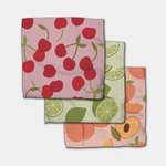 Geometry Fruit Fun Washcloth Set | Geometry