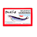 Great Ciao Sardines w/ Piri Peppers, Matiz, Spain, 120g